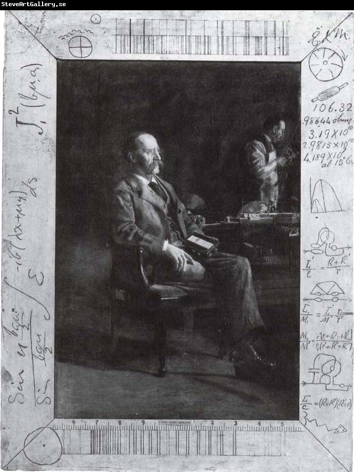 Thomas Eakins Bildnis des Physikers Henry A Rowland